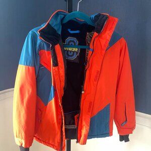 Orage Insulated Boys Size 10 Ski/Snowboard Jacket